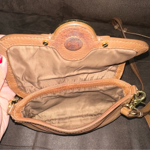 💯 Authentic Tory Burch Amanda Crossbody Shoulder Bag Purse Rare Vintage Y2K - Picture 5 of 13